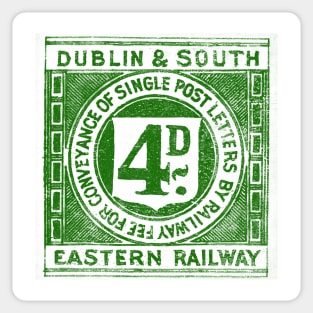 Dublin & South Eastern Railway & Tramway Company Sticker